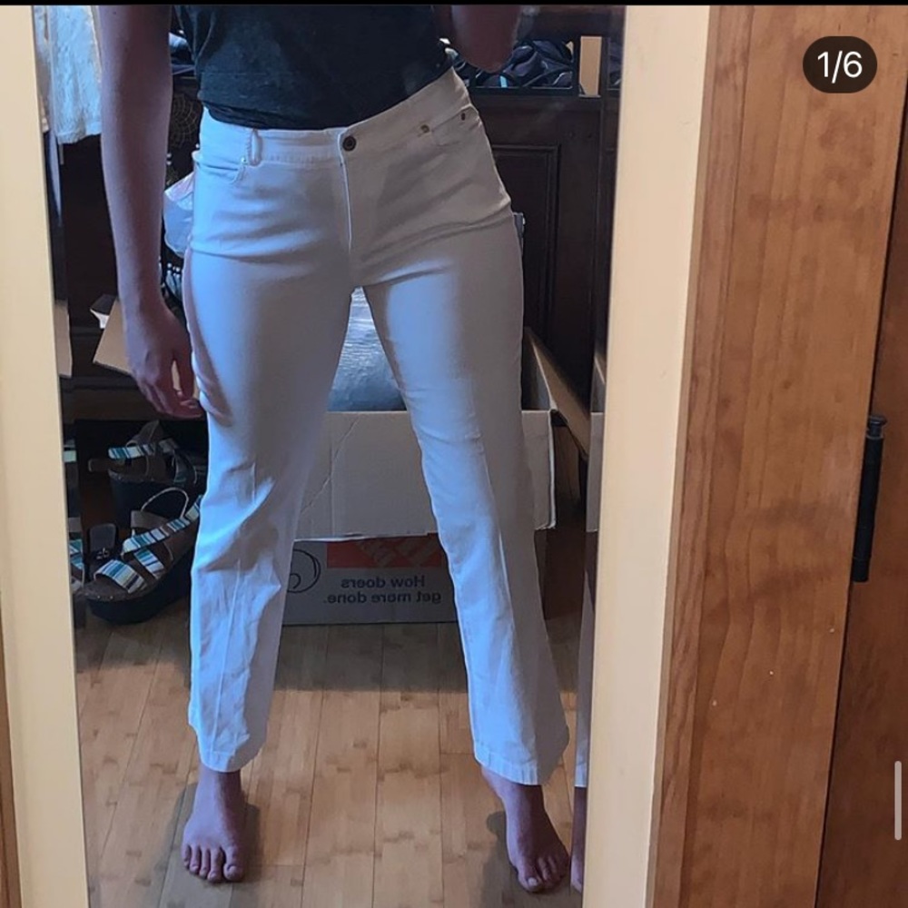White pants